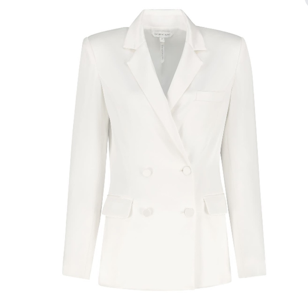 Catherine Deane Satin Blazer